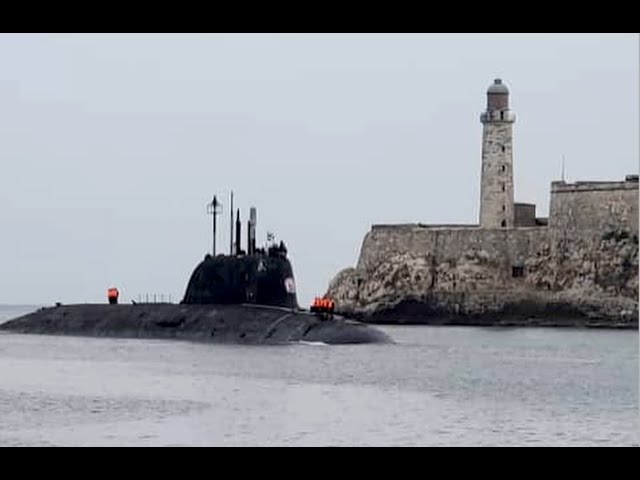 ⁣URGENTE: Primeras imágenes de la llegada de Submarino Nuclear Ruso a La Habana, Cuba