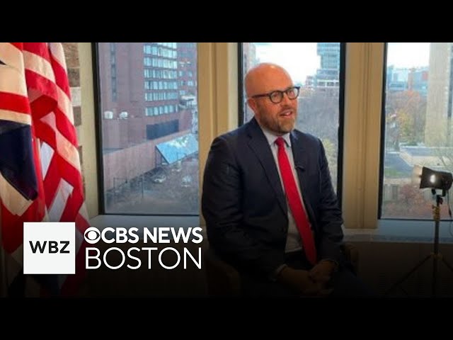 ⁣British Consul General Peter Abbott reflects on his time in Boston