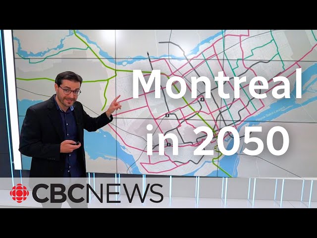 ⁣Way more transit, housing and trees: Montreal lays out vision for 2050