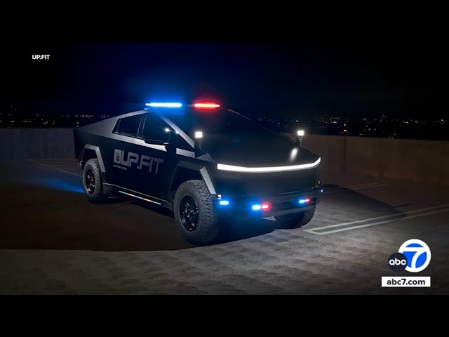 ⁣World's first Tesla Cybertruck patrol vehicle unveiled