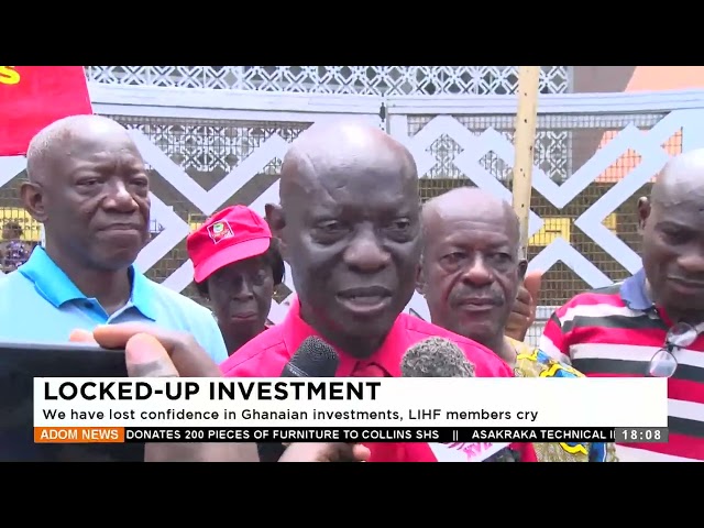 ⁣We have lost confidence in Ghanaian investments, LHF members cry- Adom TV Evening News (12-6-24)