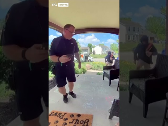 ⁣Thief steals Apple Watch package from porch