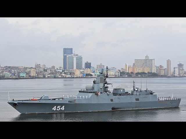 ⁣러시아 군함 쿠바 입항…미국 턱밑서 미사일 타격 훈련 / 연합뉴스TV (YonhapnewsTV)