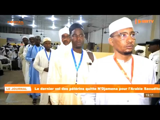 ⁣HADJ 2024 - Le dernier vol des pèlerins quitte N'Djamena pour l'Arabie Saoudite