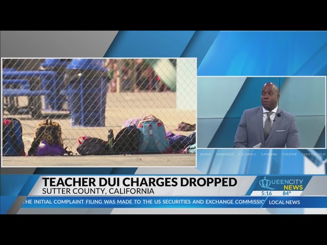 ⁣California teacher DUI charges dropped: Q&A