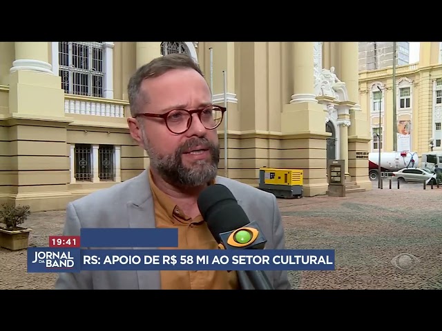 ⁣Governo do RS anuncia aporte financeiro para o setor cultural