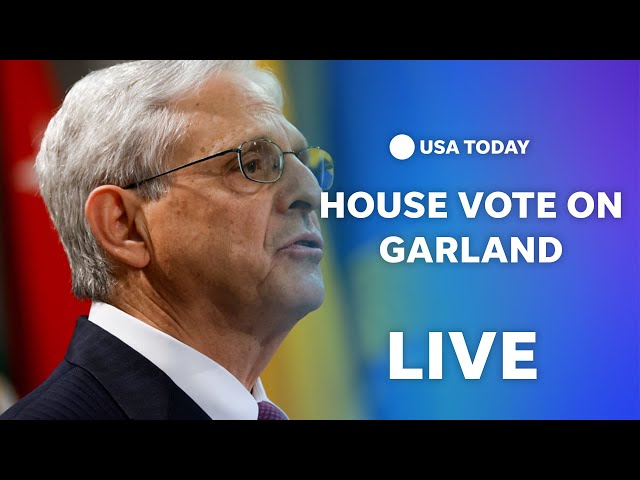 ⁣Watch: House votes to hold Attorney General Merrick Garland in contempt of Congress