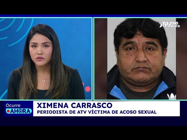 ⁣Ximena Carrasco, periodista de ATV acosada: "No nos quitarás nuestra paz, tú irás preso"