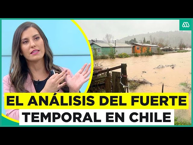 ⁣Alerta meteorológica por lluvias: Fuerte temporal provoca catástrofe en el centro-sur de Chile