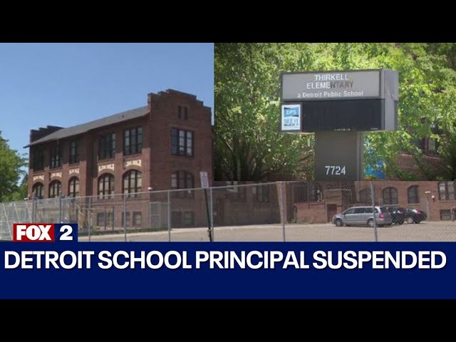 ⁣Detroit Thirkell elementary principal suspended as staffers sound off at board meeting