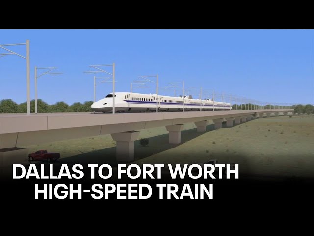 ⁣Dallas City Council pressing brakes on high-speed rail line between Dallas and Fort Worth