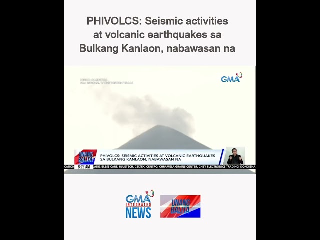 ⁣PHIVOLCS – Seismic activities at volcanic earthquakes sa Bulkang Kanlaon,... | Unang Balita