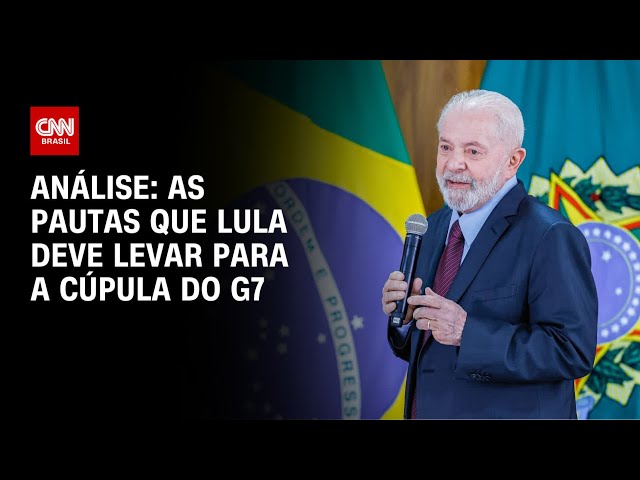 ⁣Análise: As pautas que Lula deve levar para a cúpula do G7 | WW