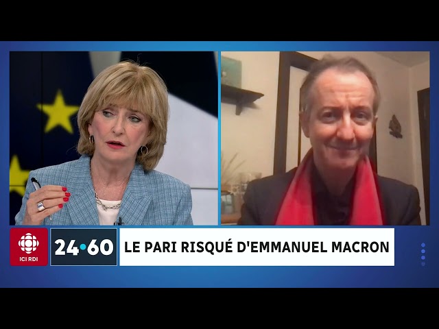 ⁣Emmanuel Macron défend sa stratégie | 24•60