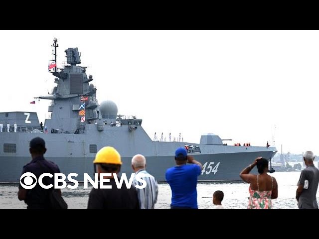 ⁣Russian warships dock in Cuba for drills, NBA legend Jerry West dies at 86, more | The Daily Report