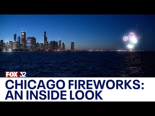 ⁣Behind-the-scenes look at how Navy Pier's firework shows become a reality