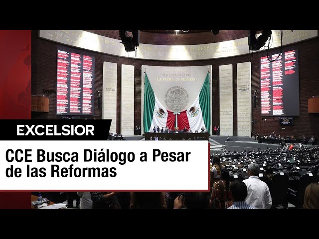⁣CCE apuesta por el diálogo y cooperación ante la mayoría de Morena en el Congreso