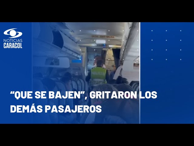 ⁣Un niño se negó a ponerse el cinturón de seguridad y retrasó un vuelo de Santa Marta a Bogotá