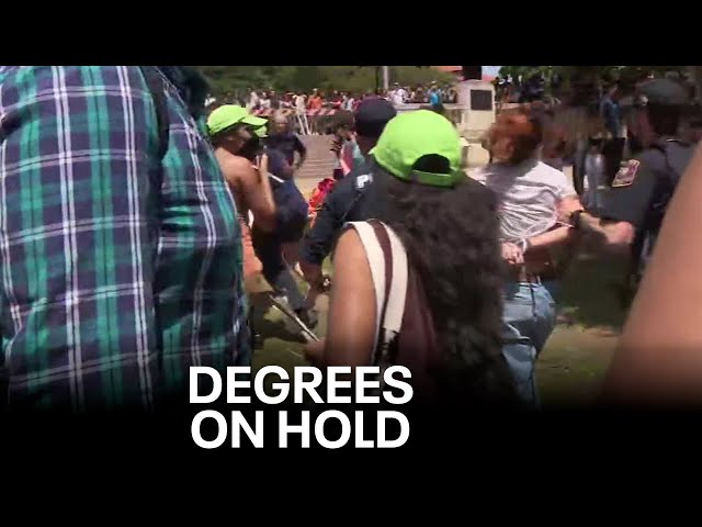 ⁣Some UT Dallas, Austin students unable to get their degrees after participating in college protests