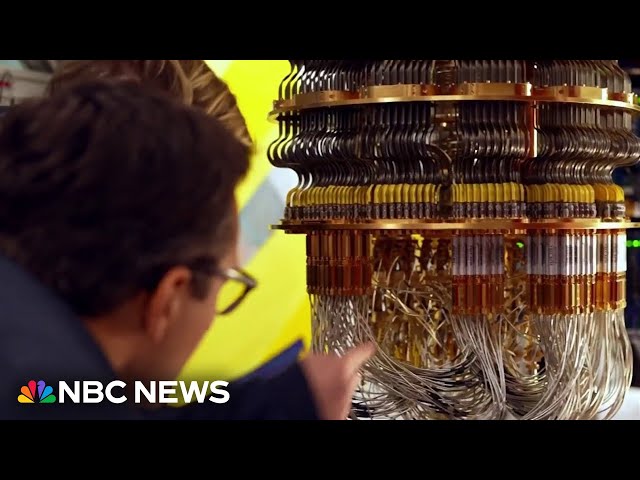 ⁣Google's Quantum Lab in California holds the future of computing