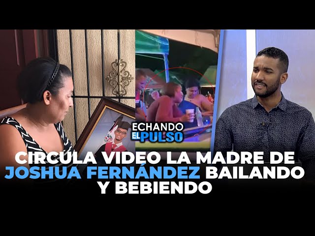 ⁣Mira la madre de Joshua Fernández bailando y bebiendo | Echando El Pulso
