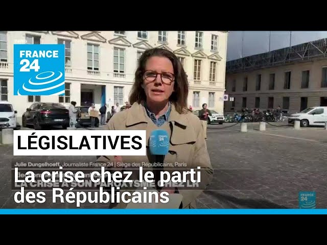 ⁣Élections législatives anticipées : la crise chez LR • FRANCE 24
