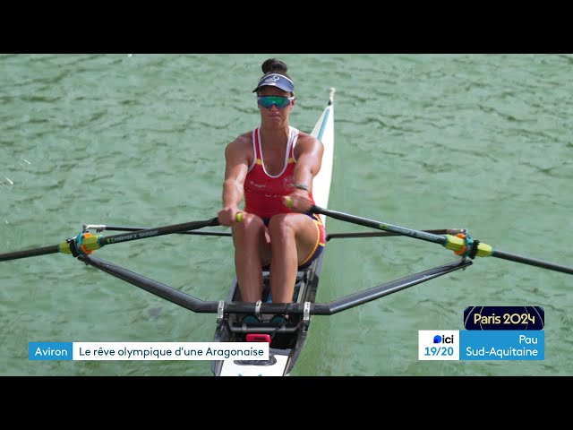 ⁣Aviron: Le rêve olympique d'une athlète aragonaise
