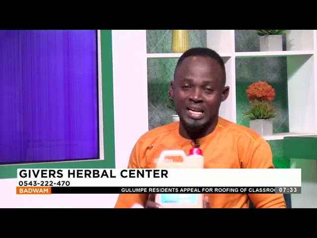 ⁣Givers Herbal Center - Badwam Afisem on Adom TV (13-06-24)