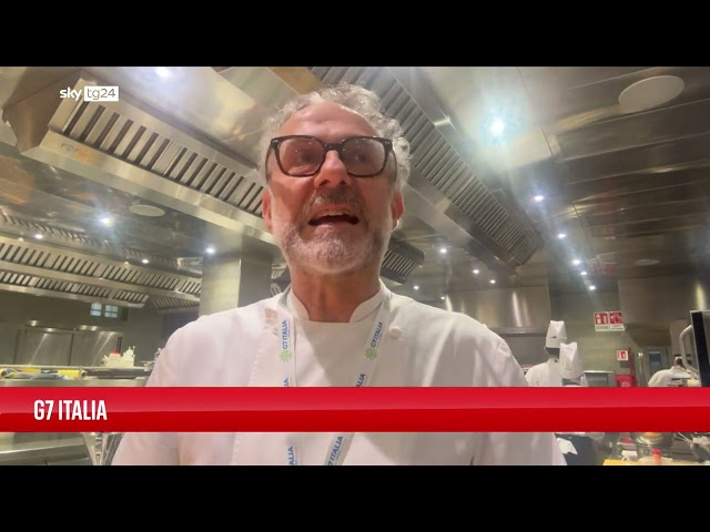 ⁣G7 Puglia, il menu stellato di chef Bottura per i leader