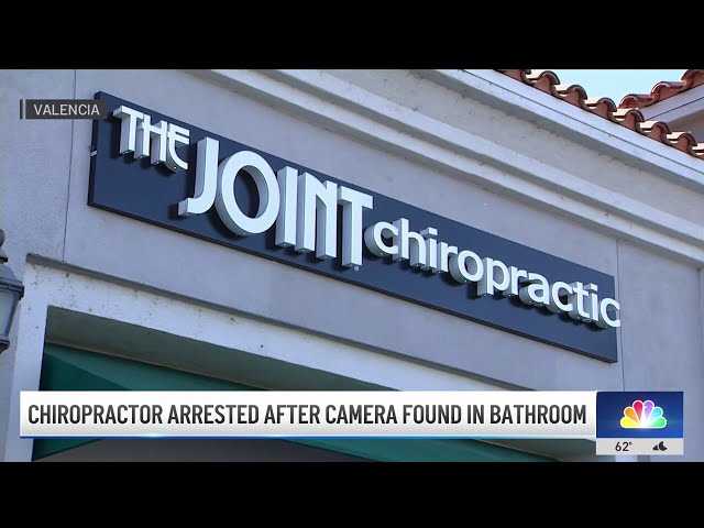 ⁣Chiropractor arrested after camera is discovered in bathroom