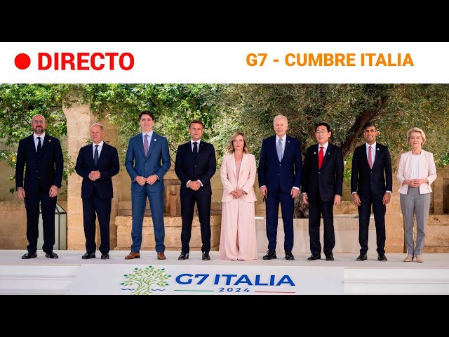 ⁣CUMBRE DEL G7  EN DIRECTO: MELONI recibe a ZELENSKI que PIDE COOPERACIÓN para UCRANIA | RTVE