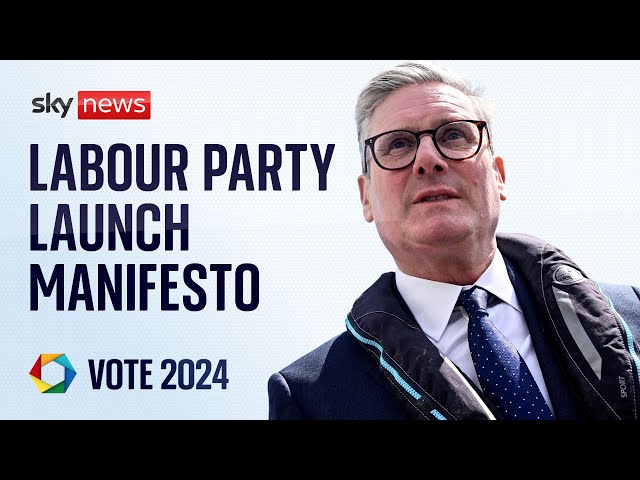 ⁣Labour Party launch manifesto