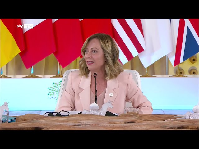 ⁣Meloni: Il G7 sia un luogo di dialogo non fortezza chiusa