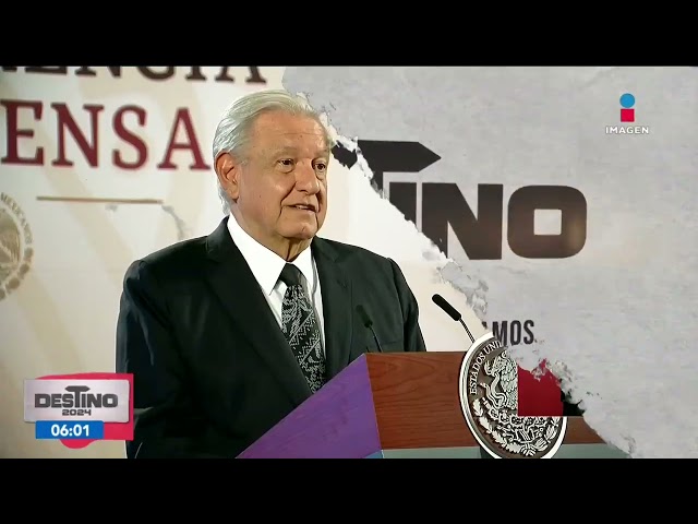 ⁣López Obrador descarta echar para atrás la reforma al Poder Judicial