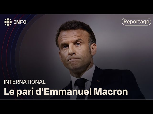 ⁣France : Macron appelle au rejet des extrêmes