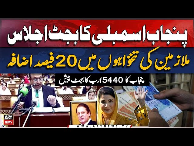 ⁣Punjab Budget 2024-25: Govt announces increase upto 20 to 25% in salaries