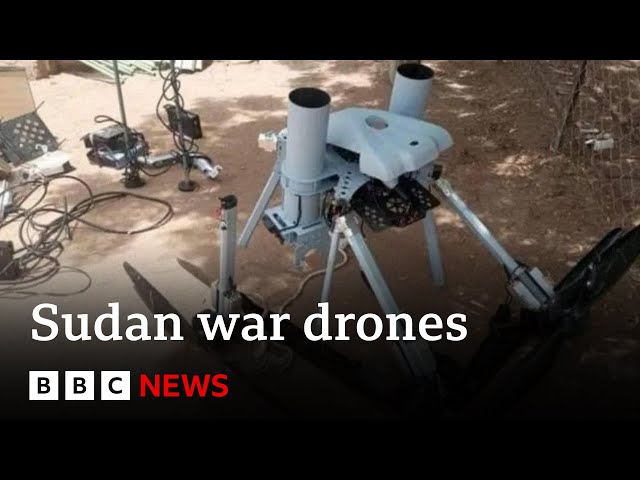 ⁣Iran and UAE drones used in Sudan war, evidence suggests | BBC News