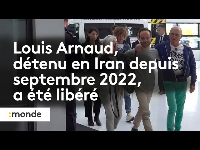 ⁣Le Français Louis Arnaud, qui était détenu en Iran depuis septembre 2022, a été libéré