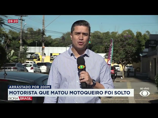 ⁣Motorista que matou motoqueiro em Goiânia foi solto | Bora Brasil
