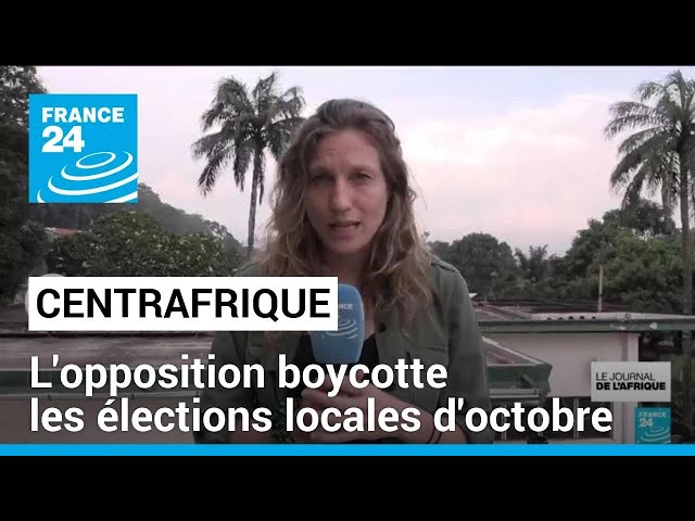 ⁣Élections locales en Centrafrique : l'opposition boycotte le scrutin • FRANCE 24
