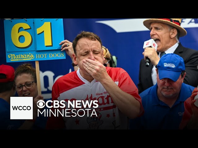 ⁣Joey Chestnut banned from Nathan’s Hot Dog Eating Contest