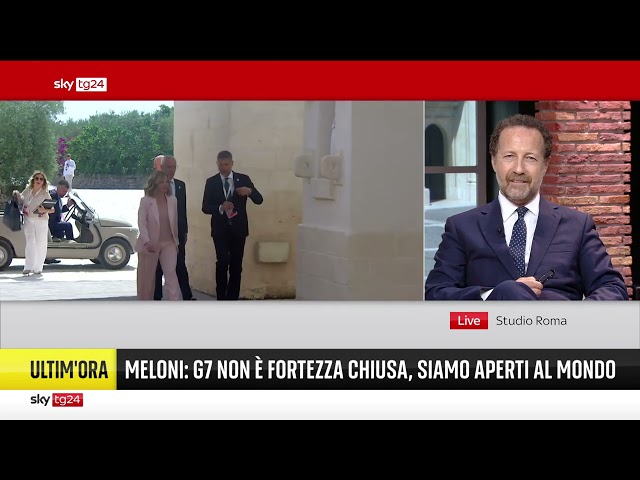 ⁣Timeline, I potenti del mondo si incontrano al G7 in Puglia