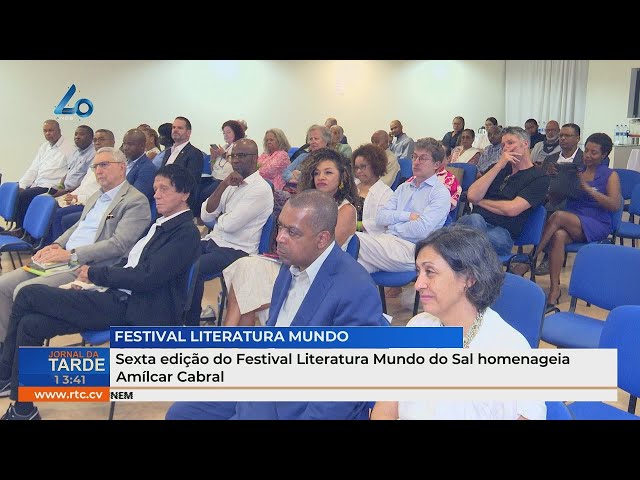 ⁣Sexta edição do Festival Literatura Mundo do Sal homenageia Amílcar Cabral