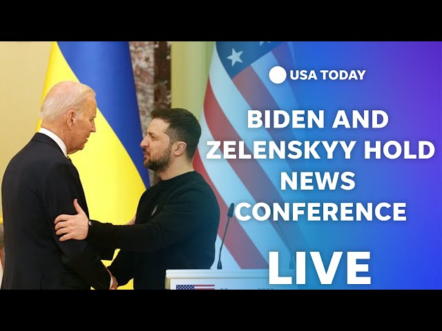 ⁣Watch live: President Biden and Zelenskyy hold news conference at G7 meeting