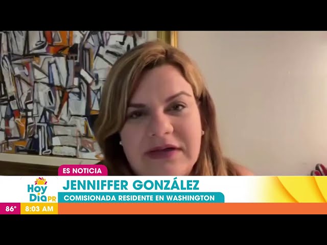 ⁣Jenniffer González busca que se declare estado de emergencia energética en Puerto Rico