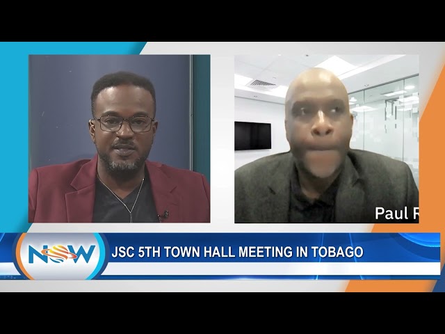 ⁣JSC 5th Town Hall Meeting In Tobago