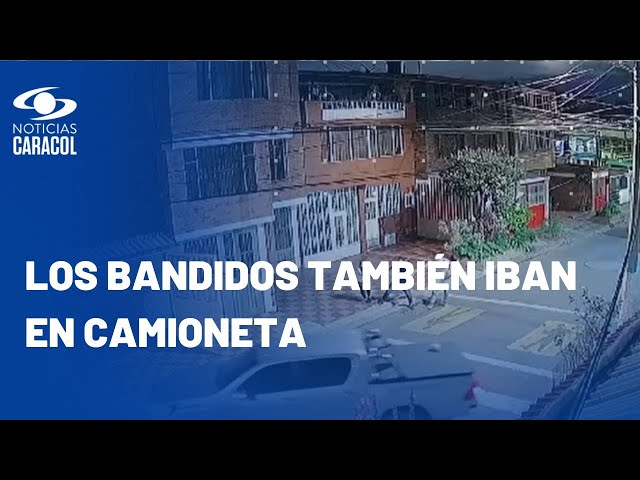 ⁣Ladrones amenazaron a familia en Engativá y la despojaron de su camioneta: indignante video