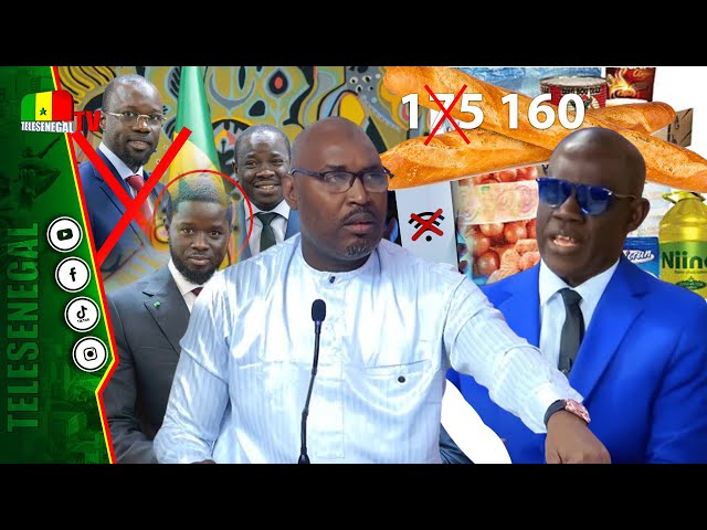 ⁣[LIVE] Baisse des prix : Débat houleux entre Birame Khoudia Lo et Adama Fall, Diomaye et SONKO...