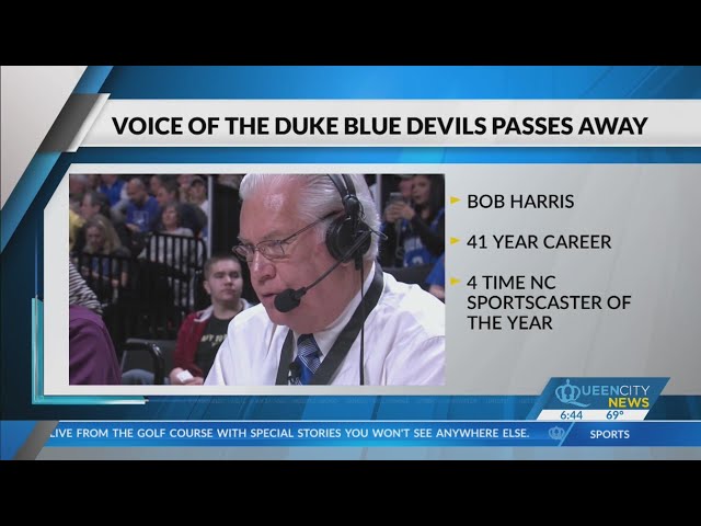 ⁣Former Duke broadcaster Bob Harris dies