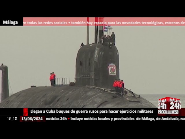 ⁣Noticia - Llegan a Cuba buques de guerra rusos para hacer ejercicios militares